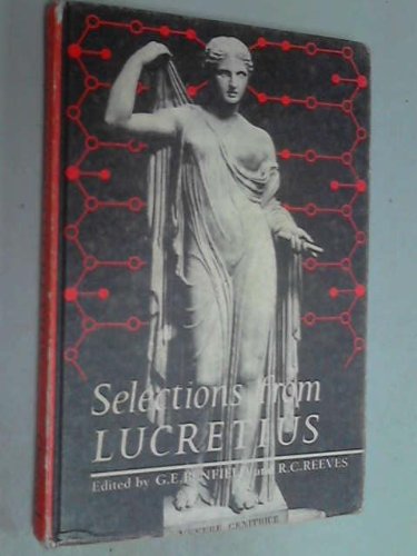 Book Selections from Lucretius free Book Selections from Lucretius free