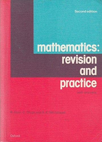 Book Mathematics: W. Ans: Revision And Practice free
