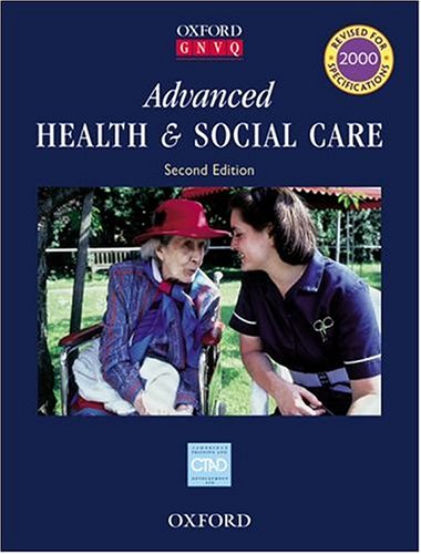 Book Advanced Health and Social Care (Oxford GNVQ) free