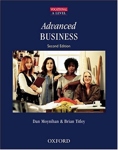 Book Vocational A-level Advanced Business free