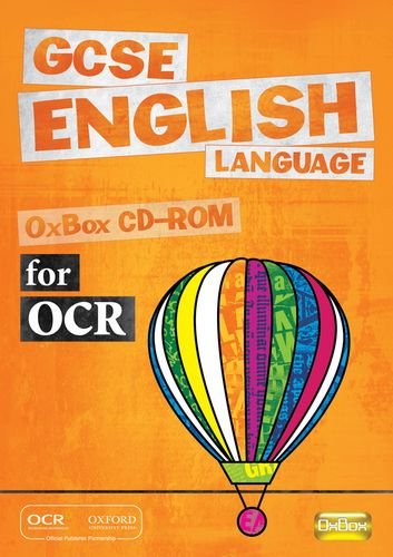 Book Gcse English Language For Ocr Oxbox Cd-rom free