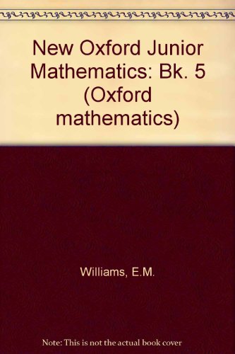 Book New Oxford Junior Mathematics: Book 5: Metric (oxford Mathematics) (bk. 5) free