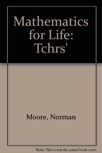 Book Mathematics For Life: Tchrs' free