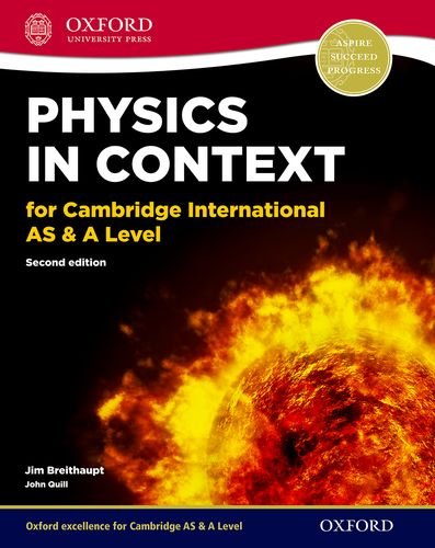 Book Physics in Context for Cambridge International as & A Level 2nd Edition: Print student book free