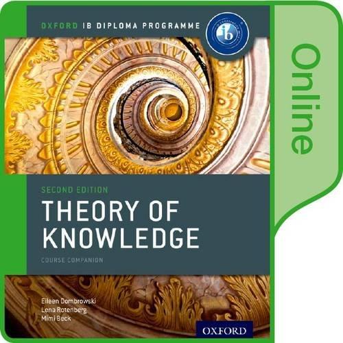Book IB Theory of Knowledge Online Course Book: Oxford IB Diploma Program free
