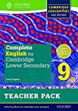 Book Complete English for Cambridge Secondary 1 Teacher Pack 9: For Cambridge Checkpoint and beyond (CIE Checkpoint) free