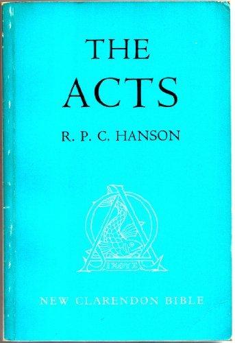 Book The Acts (NEW CLARENDON BIBLE NEW TESTAMENT) free