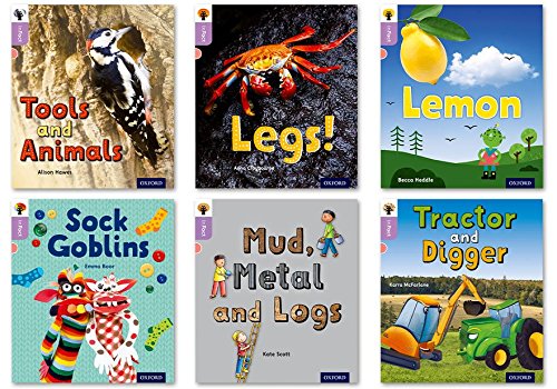 Book Oxford Reading Tree inFact: Oxford Level 1+: Mixed Pack of 6 free