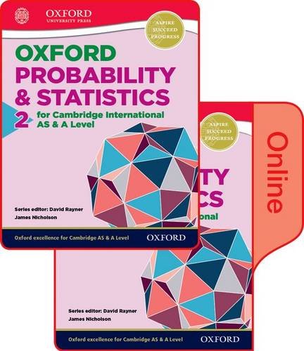 Book Mathematics For Cambridge International As And A Level Probability & Statistics 2: Print & Online Student Book Pack (cie A Level) free