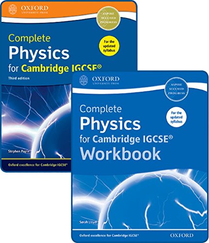 Book Complete Physics for Cambridge IGCSERG Student Book and Workbook Pack (CIE IGCSE Complete Series) free