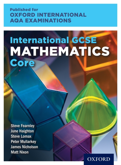 Book Oxford International AQA Examinations: International GCSE Mathematics Core free