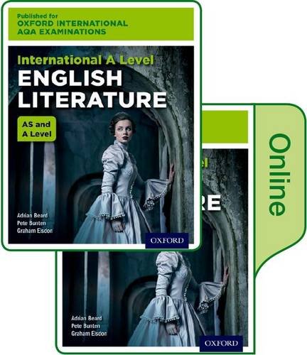 Book International A Level English Literature for Oxford International AQA Examinations: Oxford International AQA Examinations: International A Level ... Online Textbook Pack International A level free