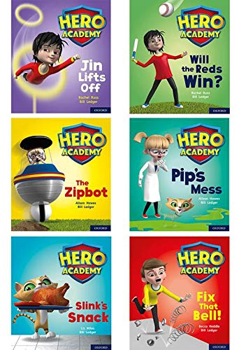 Book Hero Academy: Oxford Level 2, Red Book Band: Mixed pack free