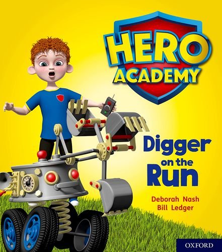 Book Hero Academy: Oxford Level 4, Light Blue Book Band: Digger on the Run free