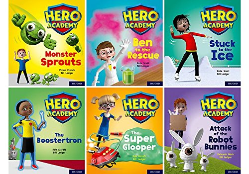 Book Hero Academy: Oxford Level 5, Green Book Band: Class pack free