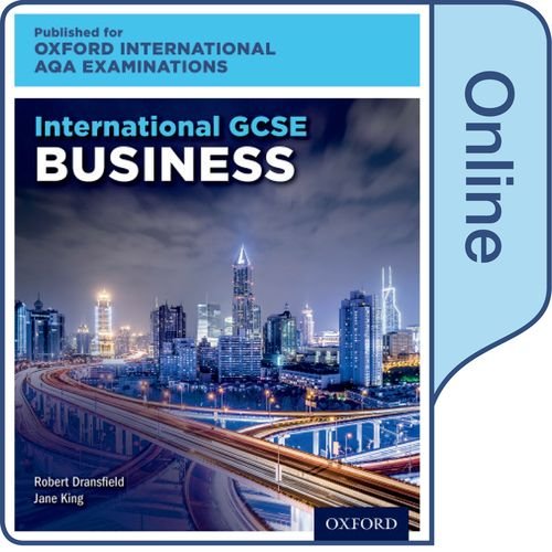 Book International GCSE Business for Oxford International AQA Examinations: Online Textbook free