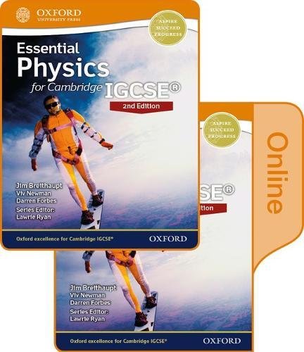 Book Essential Physics for Cambridge IGCSE Print and Online Student Book Pack free