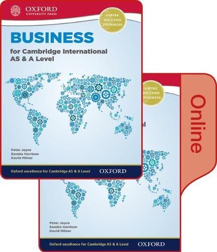 Book Business For Cambridge International As & A Level Print & Online Student Book (cie A Level) free