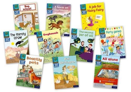 Book Read Write Inc. Phonics Book Bag Books: Blue Set 6 Storybooks Mixed Pack of 10 free