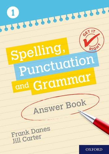 Book Get It Right: KS3; 11-14: Spelling, Punctuation and Grammar Answer Book 1 free