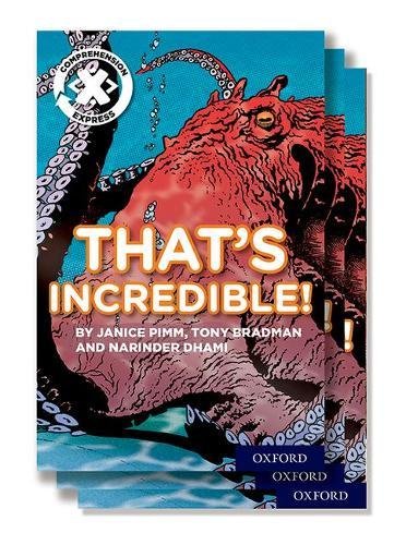 Book Project X Comprehension Express: Stage 1: That's Incredible! Pack of 6 free