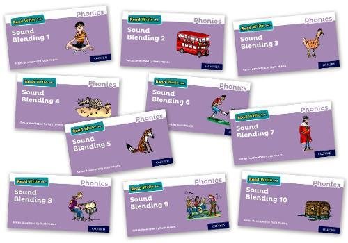 Book Read Write Inc. Phonics: Sound Blending Books - Mixed Pack of 10 (1 of each) free
