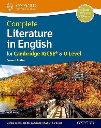 Book Complete Literature in English for Cambridge IGCSE (R) & O Level free