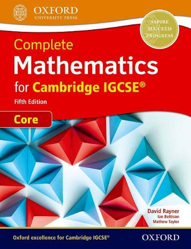 Book Complete Mathematics for Cambridge IGCSE (R) Student Book (Core) free