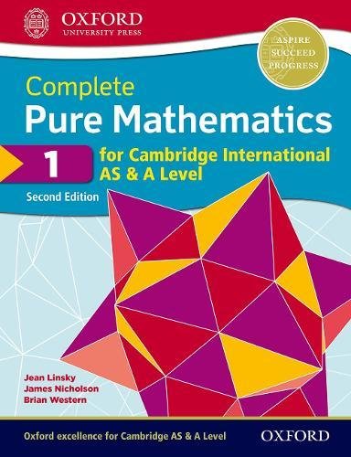 Book Complete Pure Mathematics 1 for Cambridge International AS & A Level free