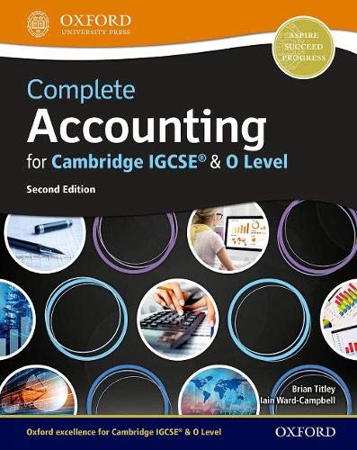 Book Complete Accounting for Cambridge IGCSE (R) & O Level free Book Complete Accounting for Cambridge IGCSE (R) & O Level free
