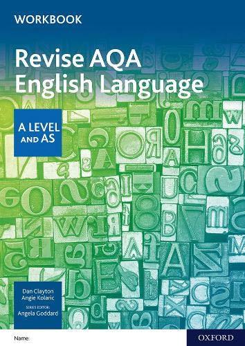 Book AQA A Level English Language: AQA A Level English Language Revision Workbook free