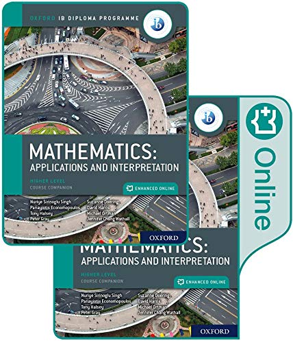 Book Oxford IB Diploma Programme IB Mathematics: applications and interpretation, Higher Level, Print and Enhanced Online Course Book Pack free