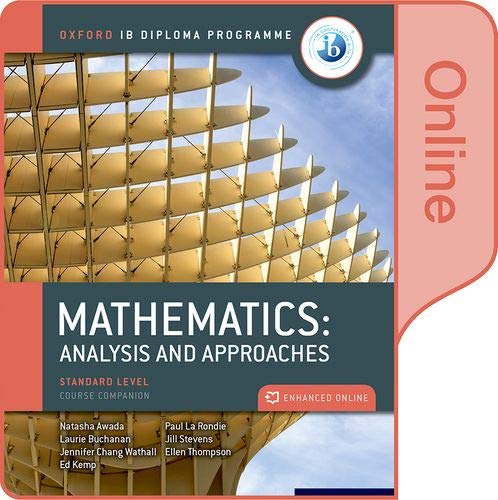 Book IB Course Books Standard Level: Maths Analysis and Approaches free