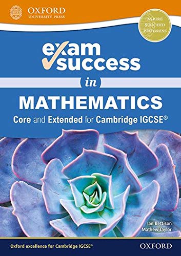 Book Exam Success in Mathematics for Cambridge IGCSE® (Core & Extended) free