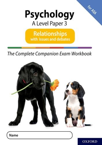 Book Psychology Paper 3: Relationships free
