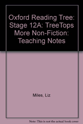 Book Oxford Reading Tree: Stage 12A: TreeTops More Non-fiction: Teaching Notes free