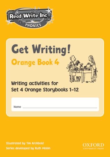 Book Read Write Inc. Phonics: Get Writing! Orange Set 4 free