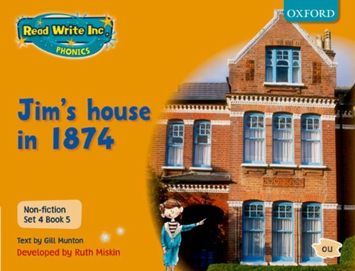 Book Read Write Inc. Phonics: Non-fiction Set 4 (Orange): Jim's House in 1874 - Book 5 free