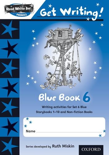 Book Read Write Inc. Phonics: Get Writing!: Blue 6 Pack of 10 free