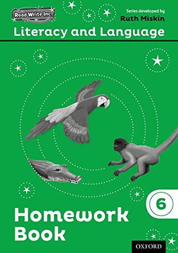 Book Read Write Inc.: Literacy   Language: Year 6 Homework Book P free