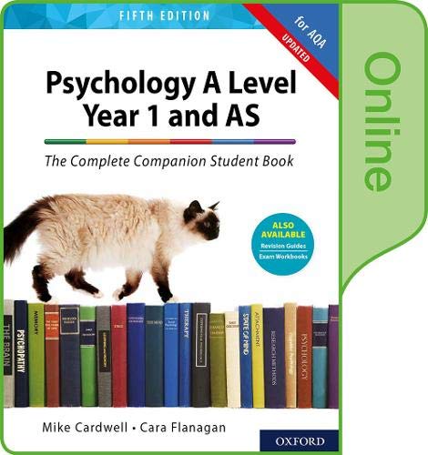 Book Psychology A Level Year 1 and AS: The Complete Companion Student Book for AQA (Complete Companions Fifth Edition for AQA) free