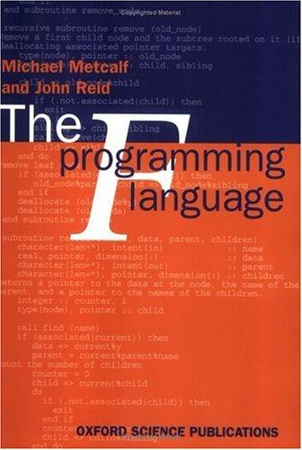 Book The F Programming Language (oxford Science Publications) free
