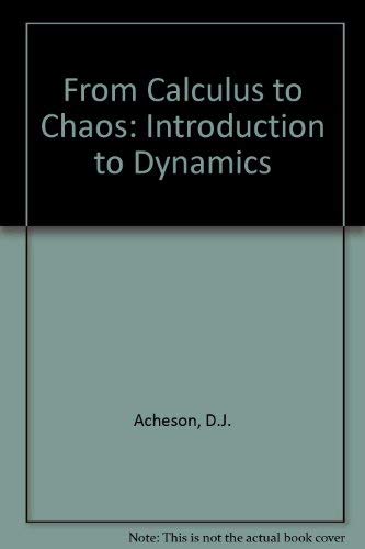Book From Calculus To Chaos: An Introduction To Dynamics free