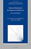 Book Direct Methods for Sparse Matrices (Numerical Mathematics and Scientific Computation) free