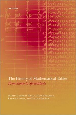 Book The History of Mathematical Tables: From Sumer to Spreadsheets free