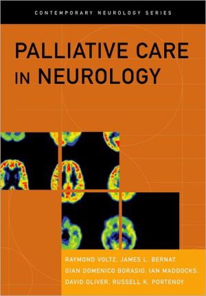 Book Palliative Care In Neurology free