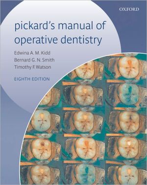 Book Pickard's Manual of Operative Dentistry (Oxford Medical Publications) free