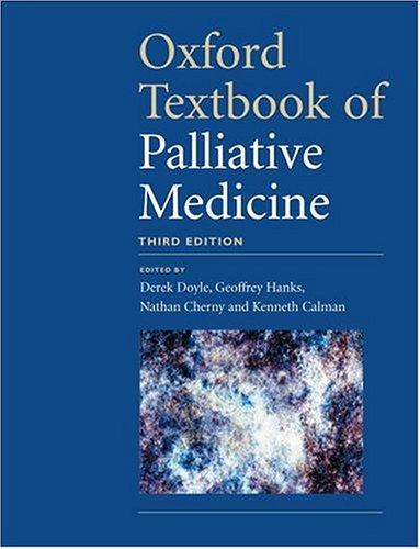 Book Oxford Textbook of Palliative Medicine free