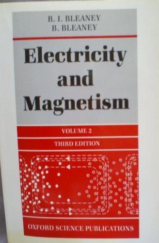 Book Electricity and Magnetism: 2 (Electricity & Magnetism) free