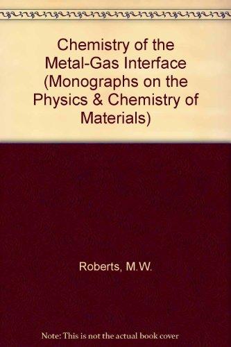 Book Chemistry Of The Metal-gas Interface (monographs On The Physics And Chemistry Of Materials) free
